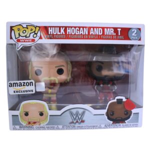 2 PACK - HULK HOGAN AND MR T - AMAZON EXCLUSIVE