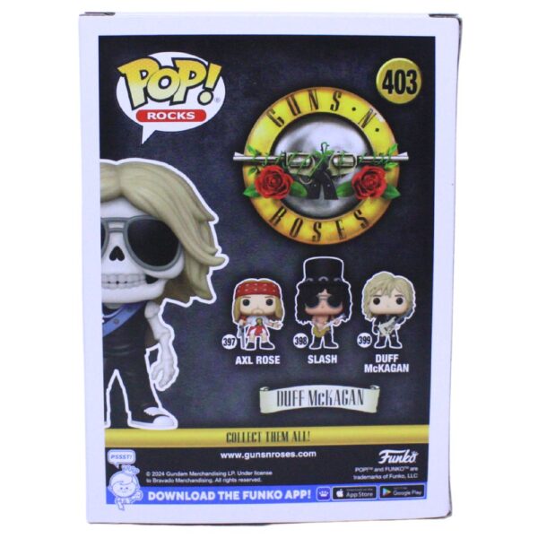 Funko Pop! Rocks N°403 - Duff McKagan (Guns N' Roses) - Figurine Vinyl Exclusive