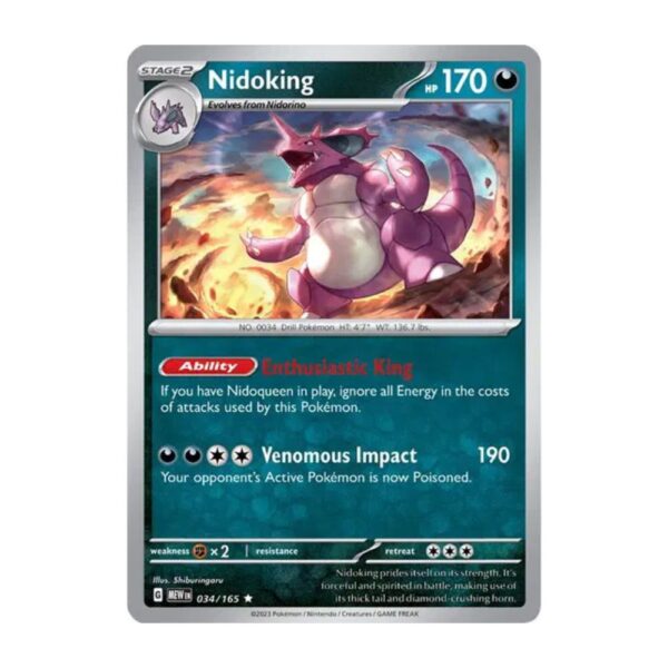 nidoking holographic pokemon card value Hitmonchan #107 Pokemon Japanese Expansion Pack – KRcollectables