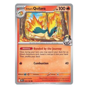 033/182 - ETHAN'S QUILAVA COMMON