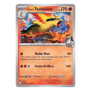 034/182 - ETHAN'S TYPHLOSION HOLO