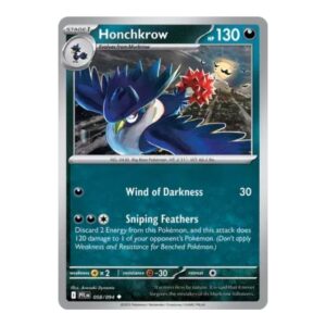 058/094 - HONCHKROW REVERSE HOLO