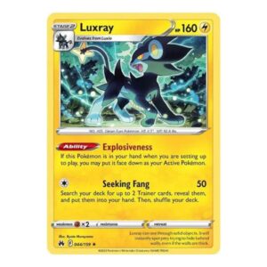 044/159 - LUXRAY REVERSE HOLO