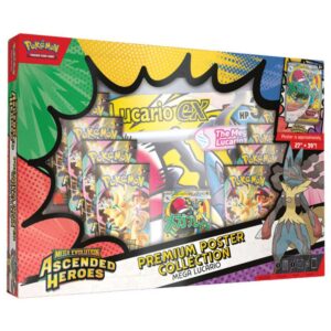 MEGA LUCARIO PREMIUM POSTER COLLECTION