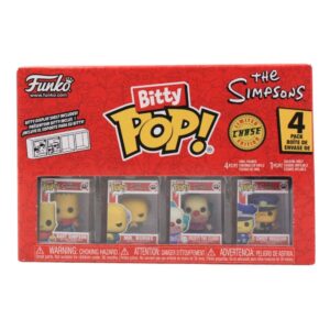 SIMPSONS BITTY POPS - 4 PACK