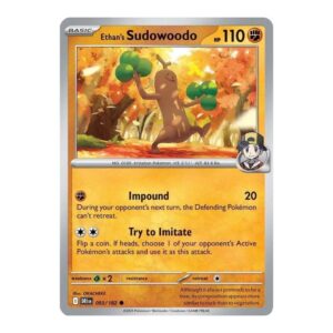 0931/182 - ETHAN's SUDOWOODO REVERSE HOLO