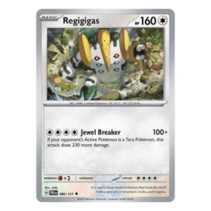 086/131 - REGIGIGAS MASTER BALL