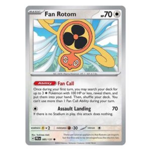 085/131 - FAN ROTOM POKE BALL