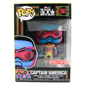 987 - CAPTAIN AMERICA (BLACK LIGHT) - TARGET EXCLUSIVE
