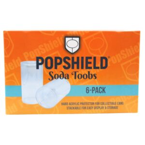 POP SHIELD SODA TOOBS - 6 PACK