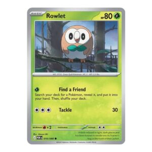 010/008 - ROWLET REVERSE HOLO