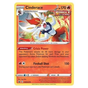 SWSH278 - CINDERACE HOLO PROMO