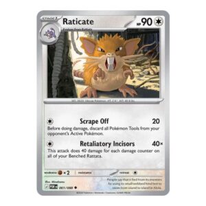 061/088 - RATICATE REVERSE HOLO