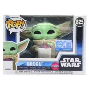 825 - GROGU (FLOCKED) - FUNKO SPECIAL EDITION
