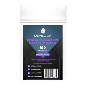 Standard Clear Card Game Sleeves (100 microns)