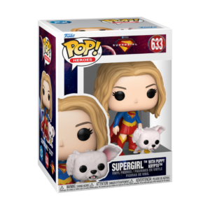 633 - SUPERGIRL WITH PUPPY KYRPTO (PRE-ORDER)