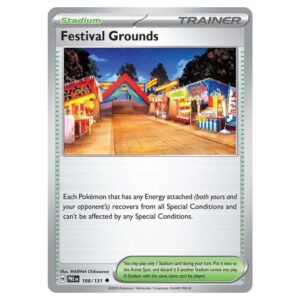 108/131 - TRAINER - FESTIVAL GROUNDS - REVERSE HOLO