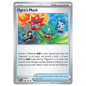 118/131 - TRAINER OGRE'S MASK REVERSE HOLO