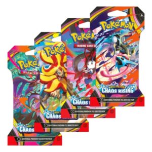 CHAOS RISING SLEEVED BOOSTER PACK