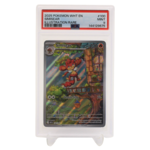 100/086 - 2025 POKEMON WHT EN SIMISEAR ILLUSTRATION RARE - PSA9