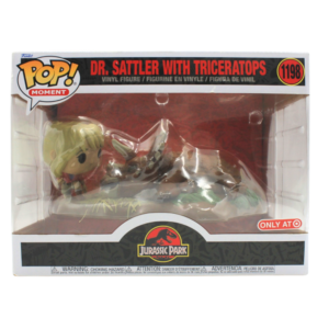 1198 - DR SATTLER WITH TRICERATOPS - TARGET EXCLUSIVE