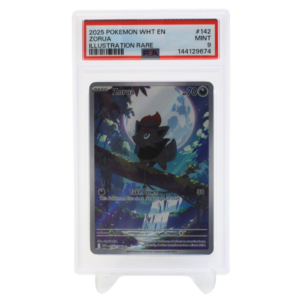 142/086 - 2025 POKEMON WHT EN ZORUA ILLUSTRATION RARE - PSA9
