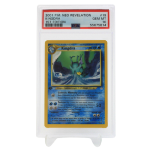 19/64 - 2001 P.M NEO REVELATION KINGDRA - 1ST EDITION - PSA10
