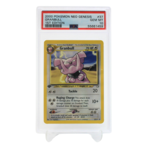 37/111 - 2000 POKEMON NEO GENESIS GRANBULL - 1ST EDITION - PSA10