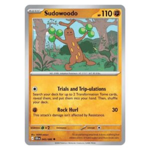 043/086 - SUDOWOODO REVERSE HOLO