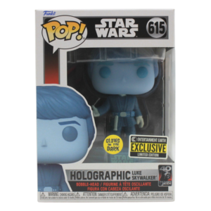 615 - HOLOGRAPHIC LUKE SKYWALKER - GITD - ENTERTAINMENT EXCLUSIVE LIMITED EDITION