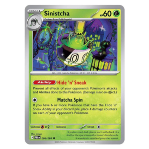 006/084 - SINISTCHA REVERSE HOLO