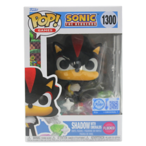 1300 - SHADOW WITH EMERALDS (FLOCKED) - FUNKO SPECIAL EDITION